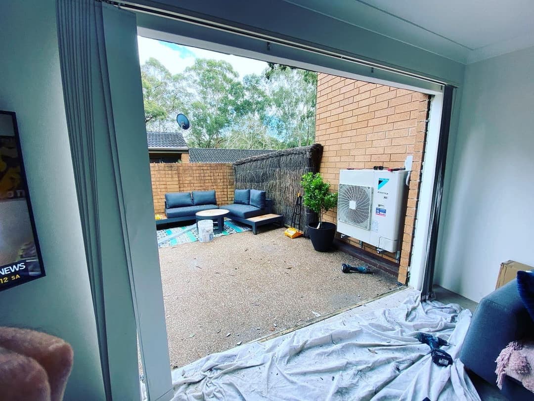 Black Frame Bifold Door, Townhouse Courtyard