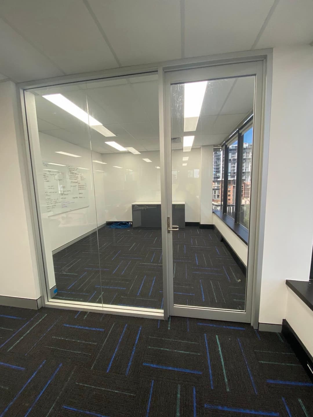 Silver Frame Offices, High-Rise Suburb View